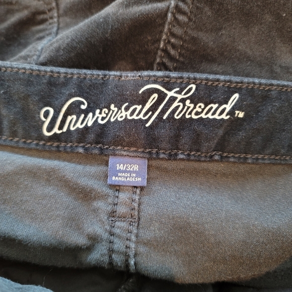💕 Universal Thread High Rise Black Jeans Women's Size 14/32 - Picture 9 of 11